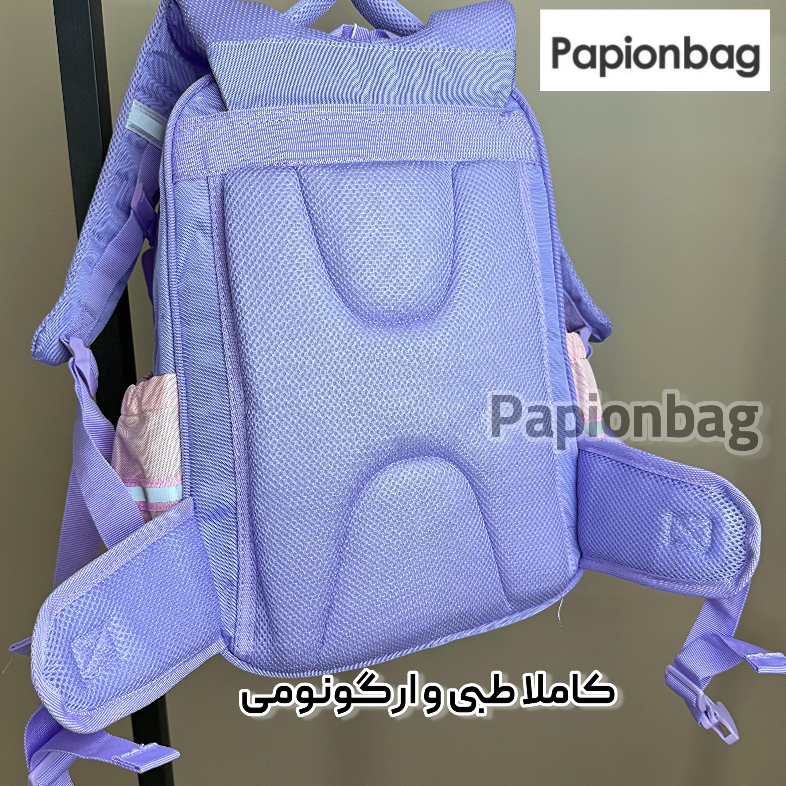 پشتی کاملا طبی و ارگونومیک کیف مدرسه دخترانه فانتزری کد 968