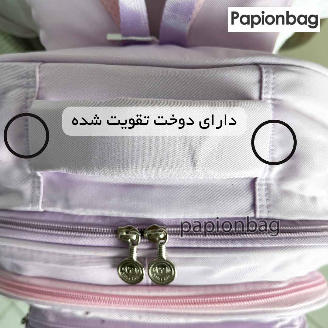 محل اتصالات دارایدوخت تقوبت شده کیف مدرسه یونیکورن دخترانه کد 966