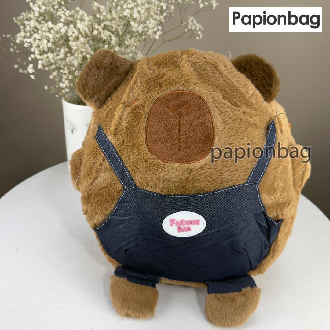 Imported kindergarten bag with capybara design975 3