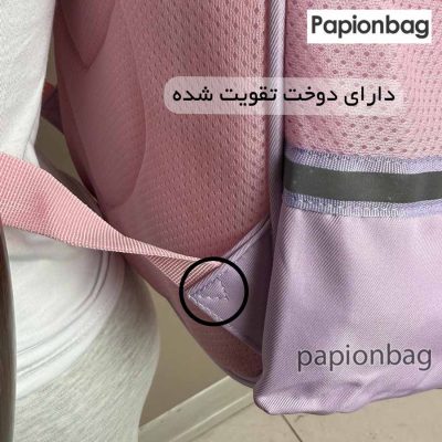 دوخت تقویت شده در کیف کزومی و ملودی دخترانه نگین دار کد 961