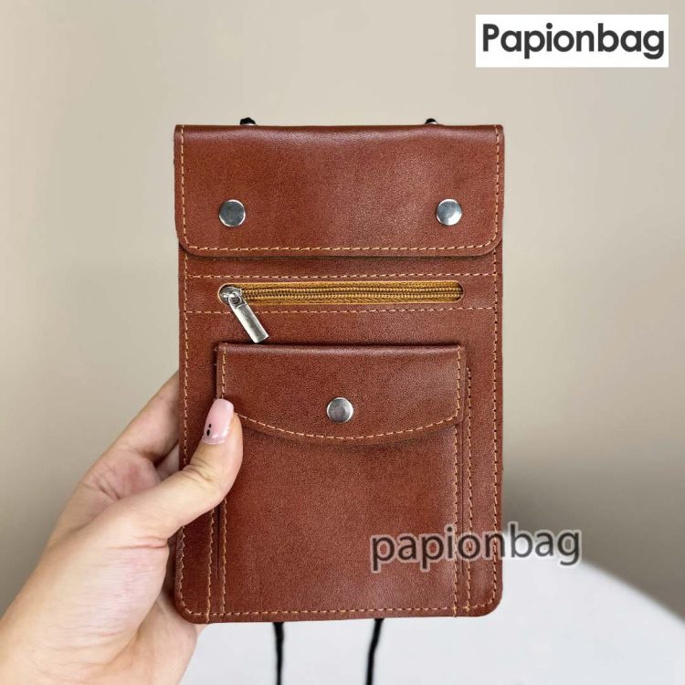 کیف پاسپورتی گردنی چرم طبیعی اعلاء کد993 - Image 9