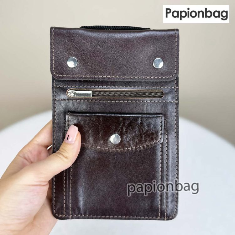 کیف پاسپورتی گردنی چرم طبیعی اعلاء کد993 - Image 4