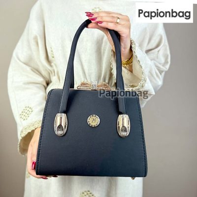 کیف رنگ مشکی کیف مجلسی زنانه کد 999