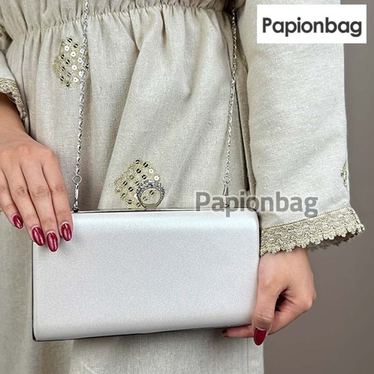 کیف شاین دار مجلسی و عروس مدل انگشتری کد1003 - Image 9