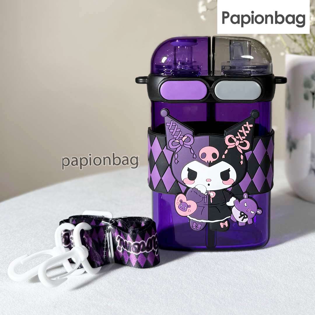 kuromi double tank water bottle1020 10