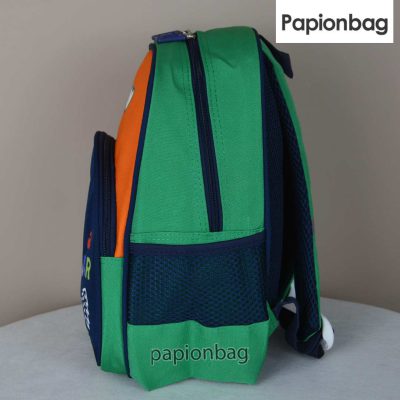 جای بطری آب در کناره ها کیف مدرسه پیش دبستانی کد 1097