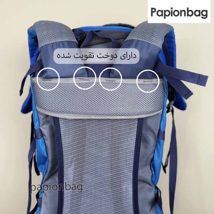 کوله پشتی کوهنوردی حرفه ای فنردار70+10 لیتری دیوتر (duter) کد1049 - Image 6