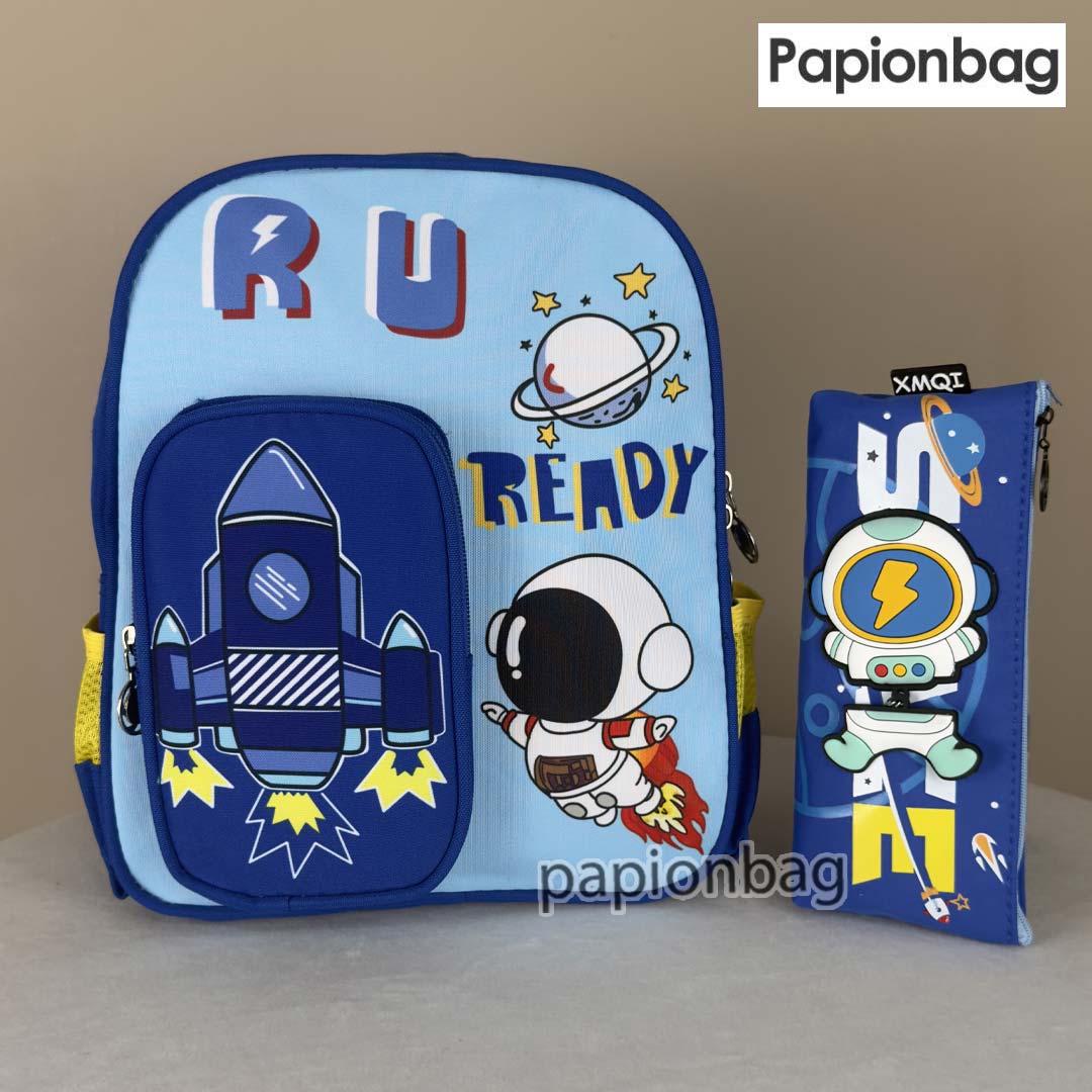 Blue astronaut school set