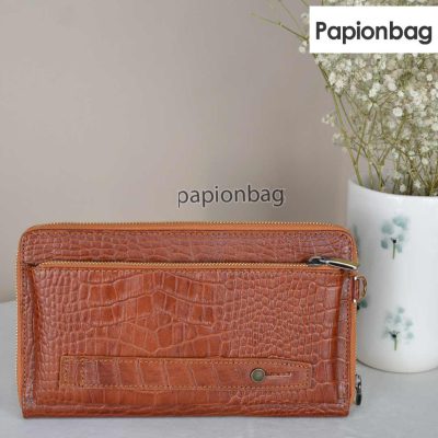 کیف پاسپورتی دستی و دوشی چرم طبیعی اعلاء کد1152 4 کیف پاسپورتی چرم طبیعی کد 1152