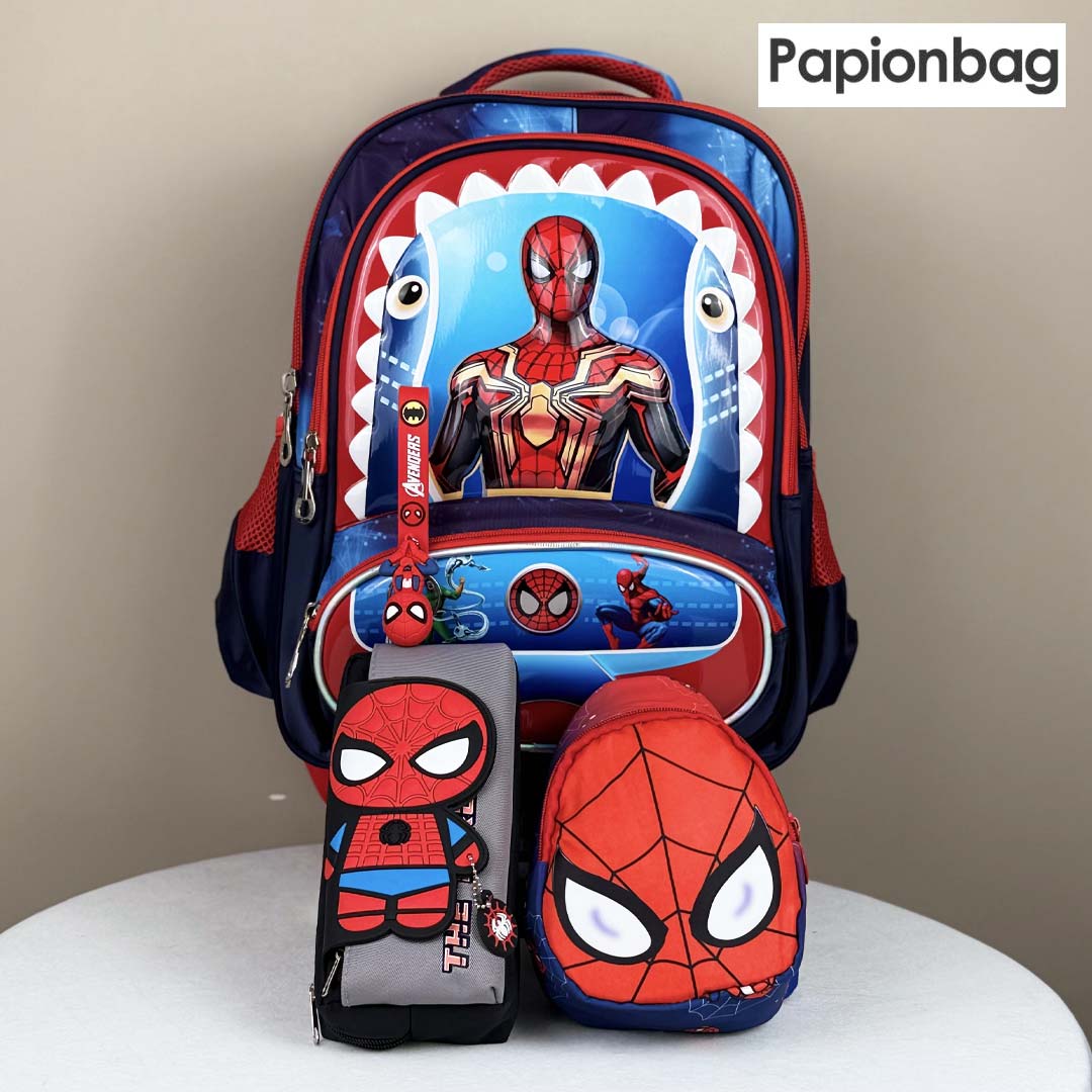 Spiderman school bag set 1 1