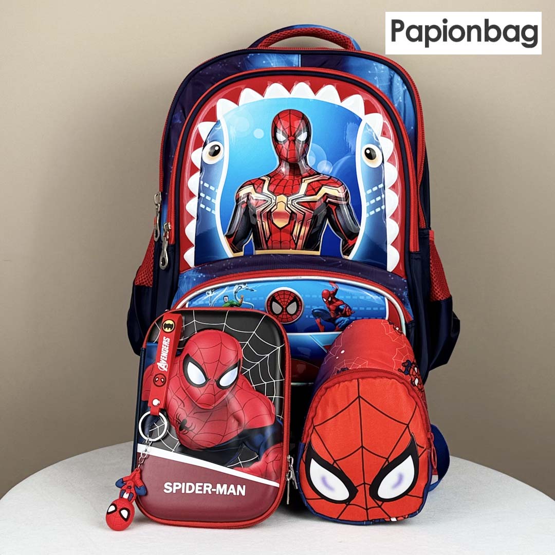 Spiderman school bag set 42