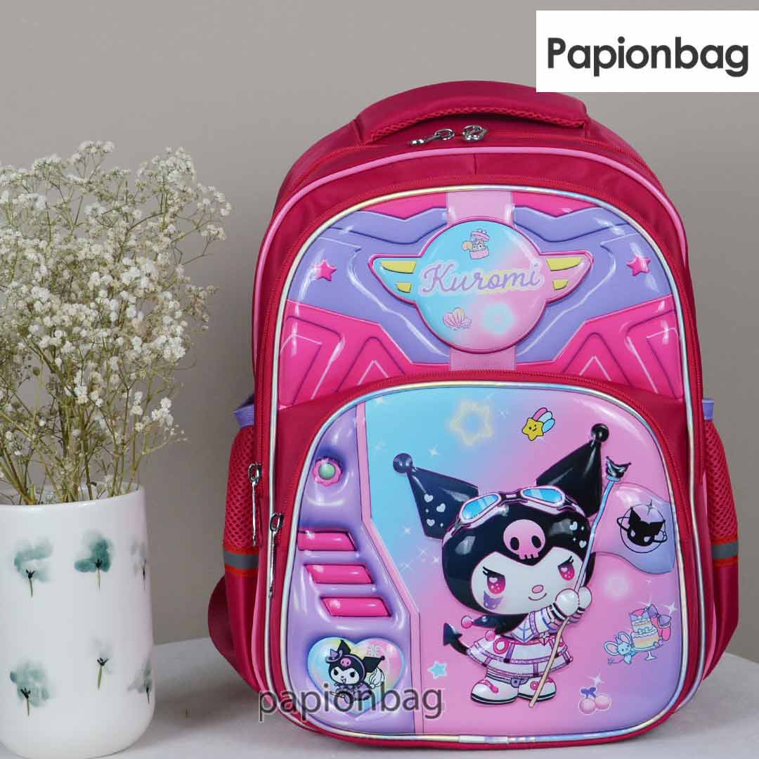 Kuromi and astronaut school bag 3