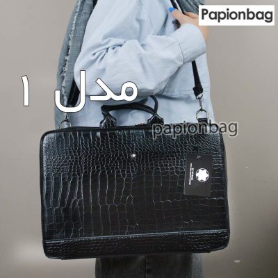 کیف دستی اداری مونت بلانک کد1124 4 کیف دستی اداری مونت کد 1124 مدل 1