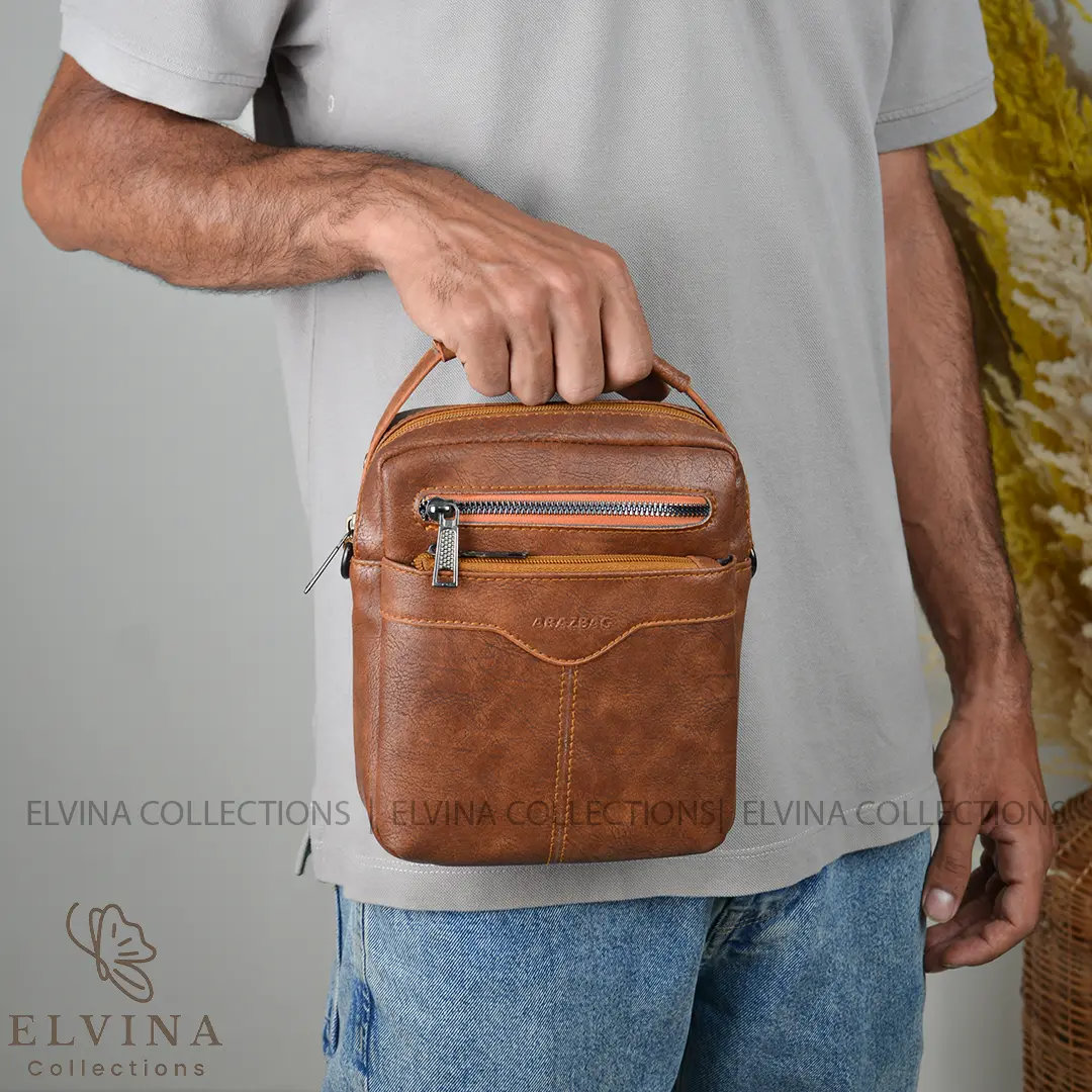 Premium synthetic leather shoulder bag1273 9