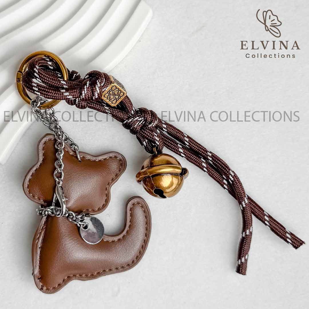 Cat charm bag1340 3