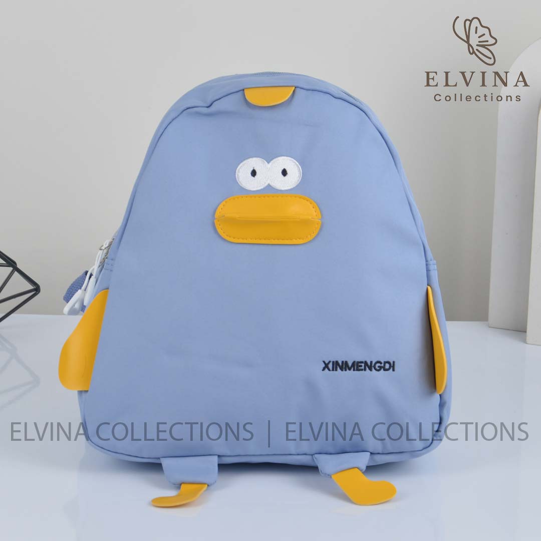 رنگ آبی کوله پشتی فانتزی طرح جوجه کد 1361
