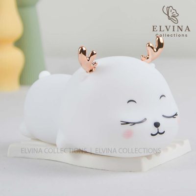 چراغ خواب سیلیکونی گوزن کد 1302