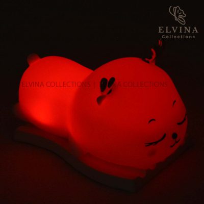چراغ خواب سیلیکونی گوزن کد 1302