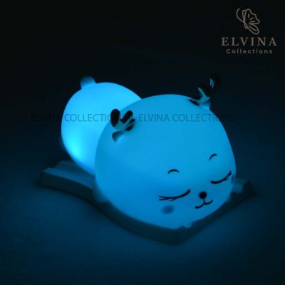 چراغ خواب سیلیکونی گوزن کد 1302