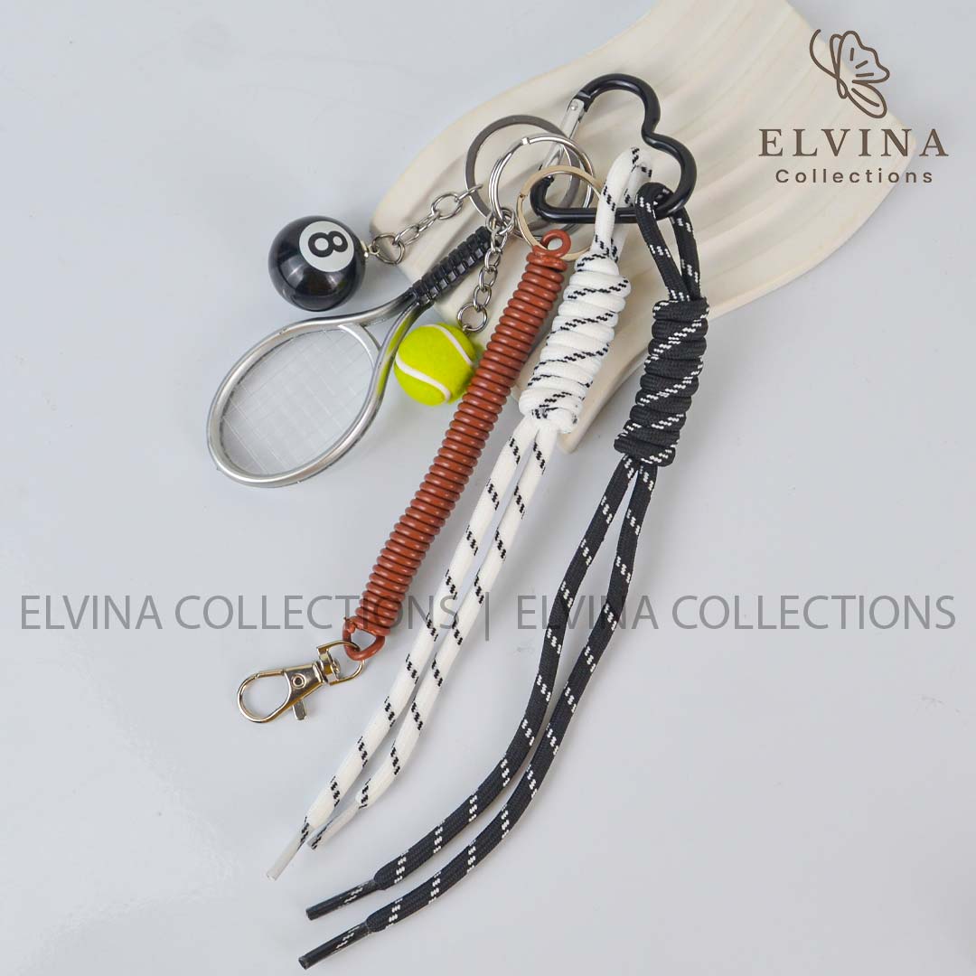 Tennis design charm bag1341 32