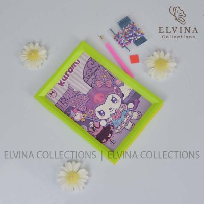 نقاشی الماسی کرومی قاب دار سایز 14 × 18 کد 1426