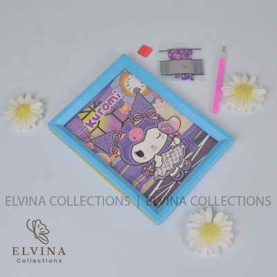 نقاشی الماسی کرومی قاب‌دار سایز 14 × 18 کد 1428