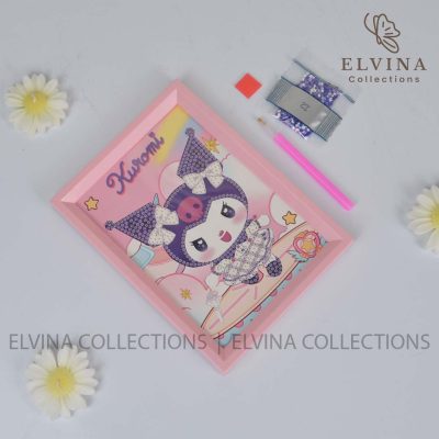 نقاشی الماسی کرومی قاب دار سایز 14 × 18 کد 1425