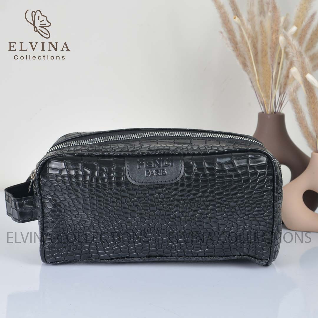 Mens highquality synthetic leather shoe bag1401 2