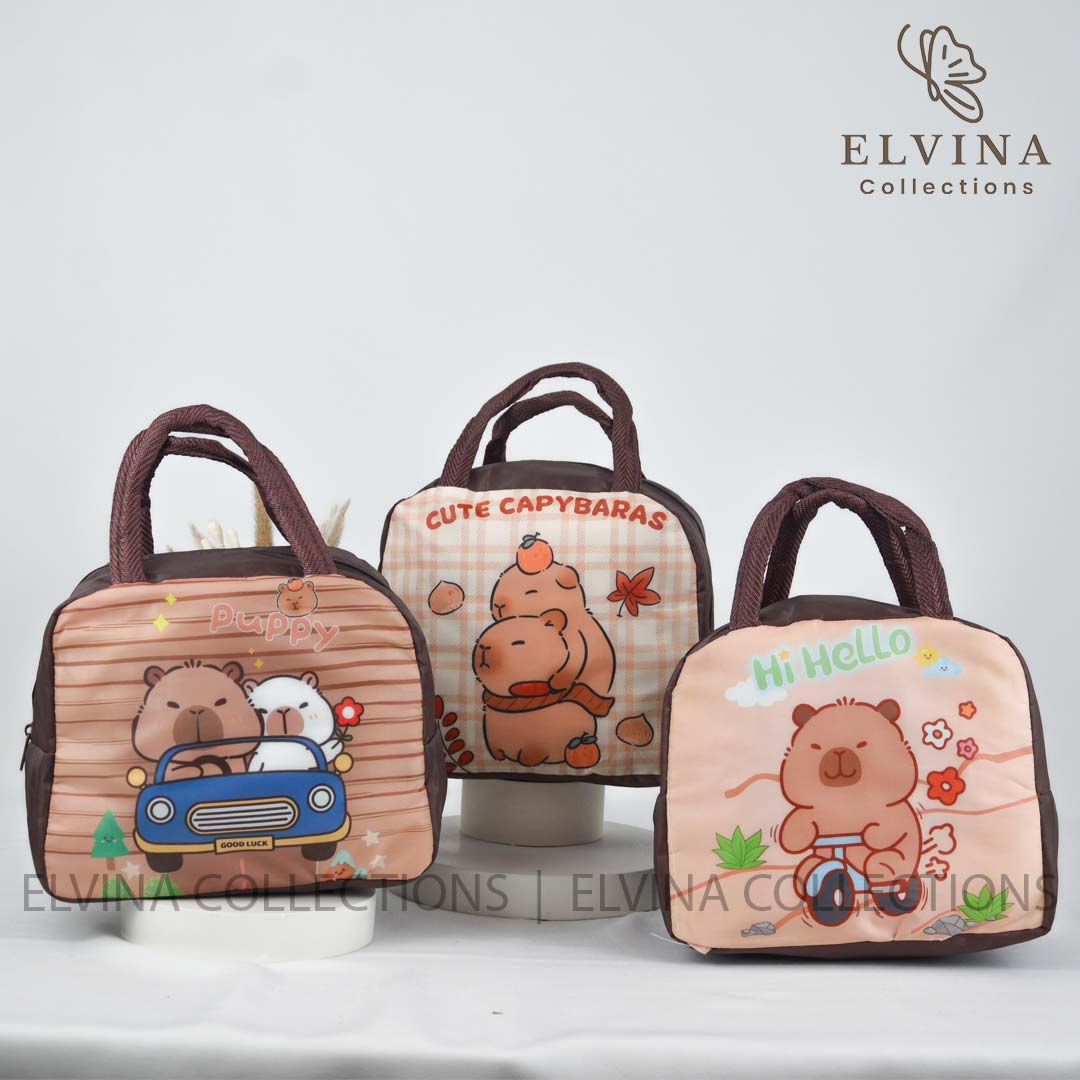 Capybara Lunch Bag1504 12