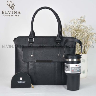 ست اداری دانشجویی زنانه (کیف اداری، فلاسک، جاکارتی)