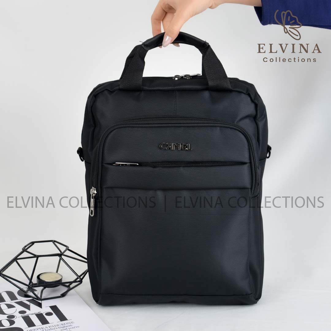 Camel laptop shoulder bag 1581 7