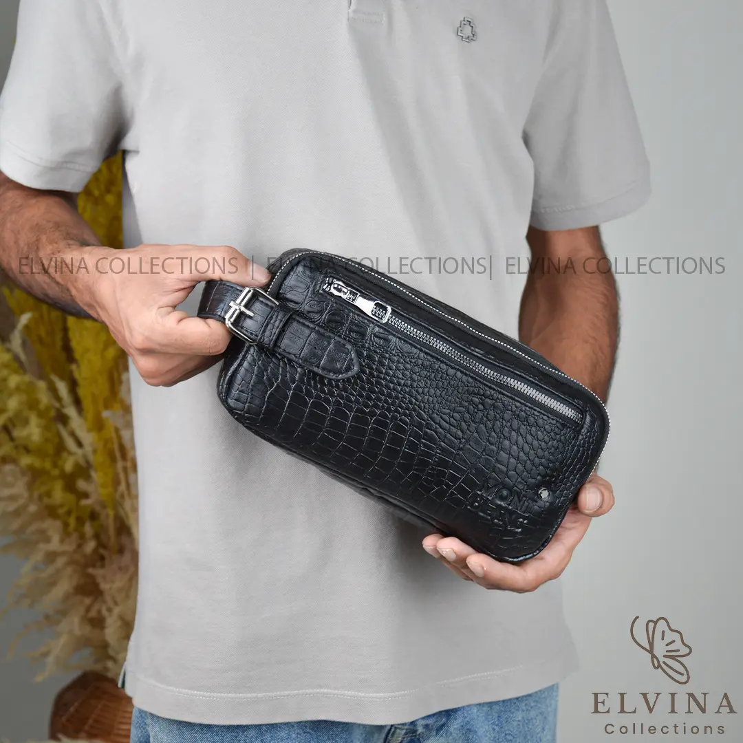 mens leather shoe bag 1698 9