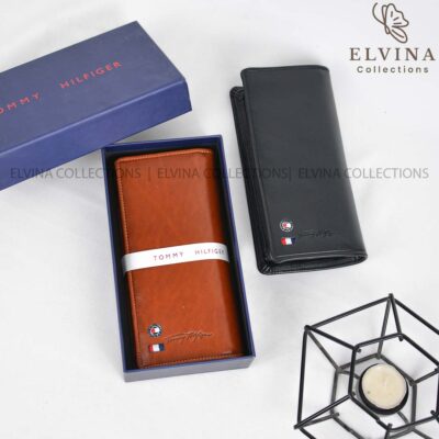 کیف پول کتی چرم طبیعی TOMMY کد 1728