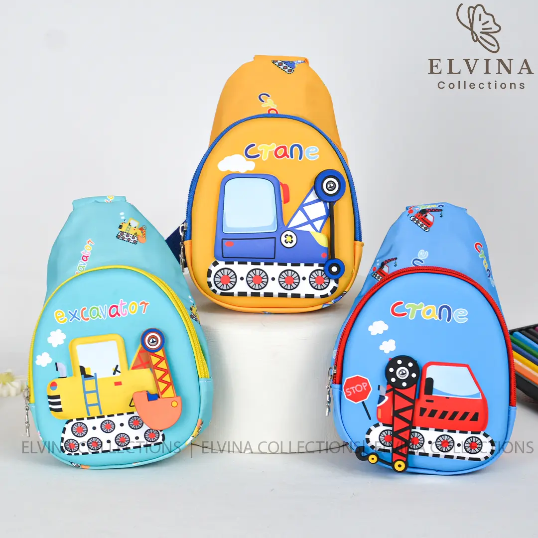 3d car kids crossbody bag 1813 9