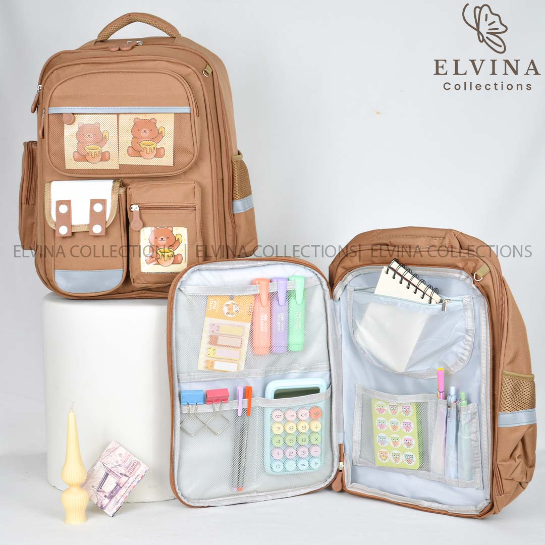 cute bear school bag 1744 12