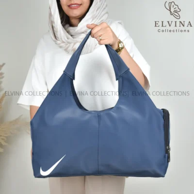 ساک زنانه خفاشی جاکفشی دار مهرو