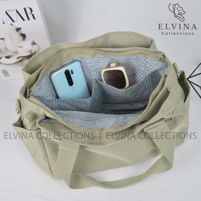 کیف بزرگ 3جیب دستی دوشی مریلا برند Clothbag اداری دانشجویی روزمره - Image 13