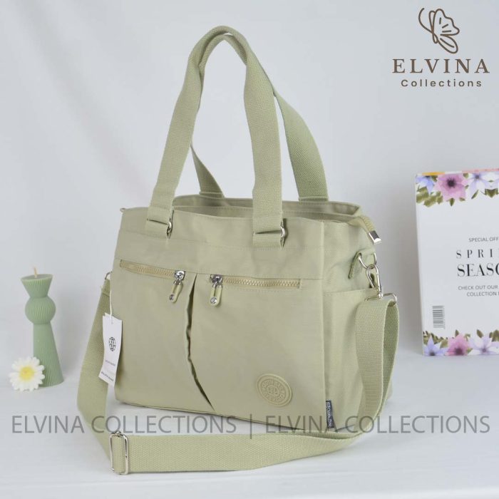 کیف بزرگ 3جیب دستی دوشی مریلا برند Clothbag اداری دانشجویی روزمره - Image 7